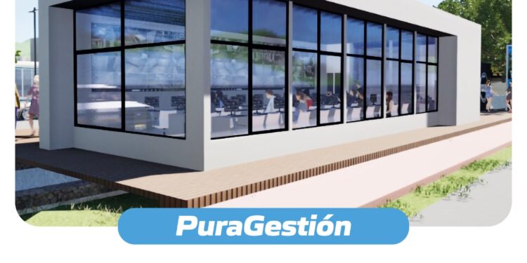 Juana Koslay comenzó con la construcción del Centro de Monitoreo para la seguridad