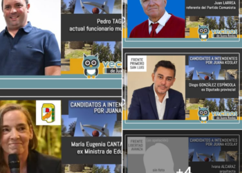 Los nombres de los candidatos a intendente que tendrá Juana Koslay ya salieron a la luz.