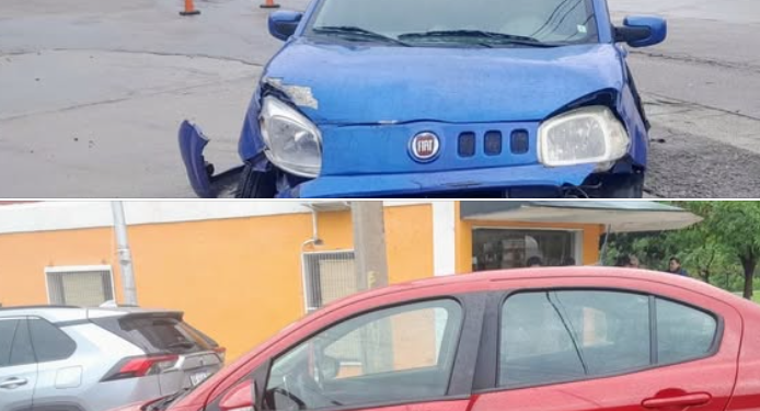 Tres personas resultaron lesionadas tras un choque entre dos vehículos