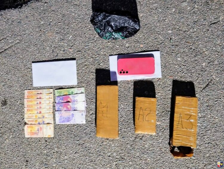 Incautan droga valuada en casi 17 millones de pesos y detuvo a un hombre en Juana Koslay