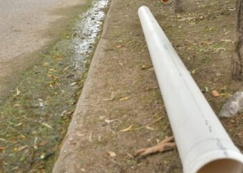 Continúa la extensión de la red cloacal en la ciudad