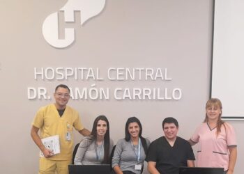 El Hospital Central capacitó a estudiantes de medicina y kinesiología