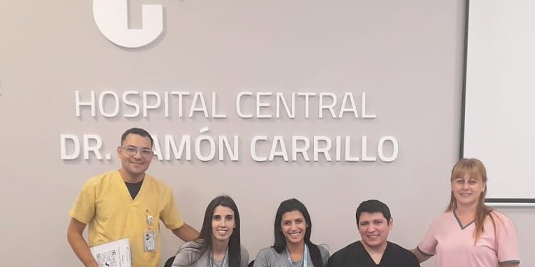 El Hospital Central capacitó a estudiantes de medicina y kinesiología
