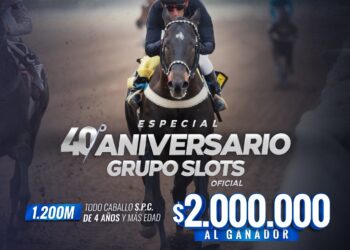 El Hipódromo de La Punta presenta “Especial 40º Aniversario Grupo Slots”