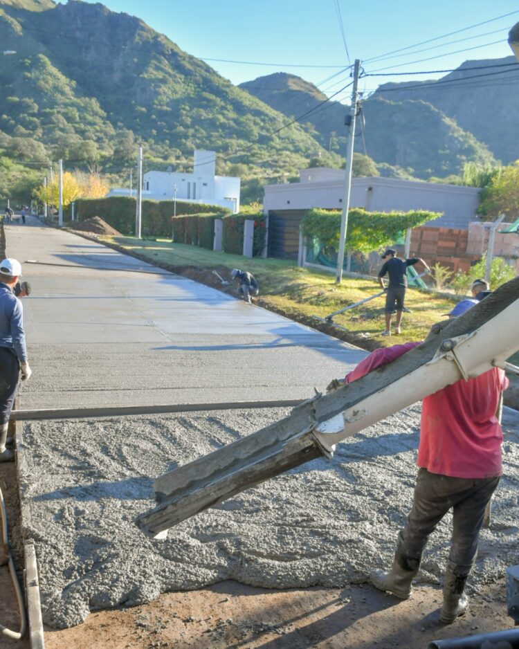 Avanza el hormigonado
