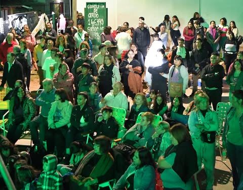 Una peña que celebraron todos