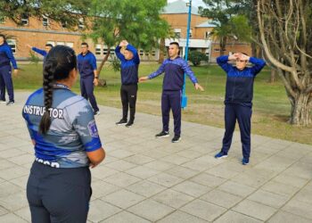 Realizaron una evaluación física a más de 1.000 efectivos policiales y penitenciarios