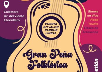 ¡Gran Peña Folklórica en Juana Koslay!