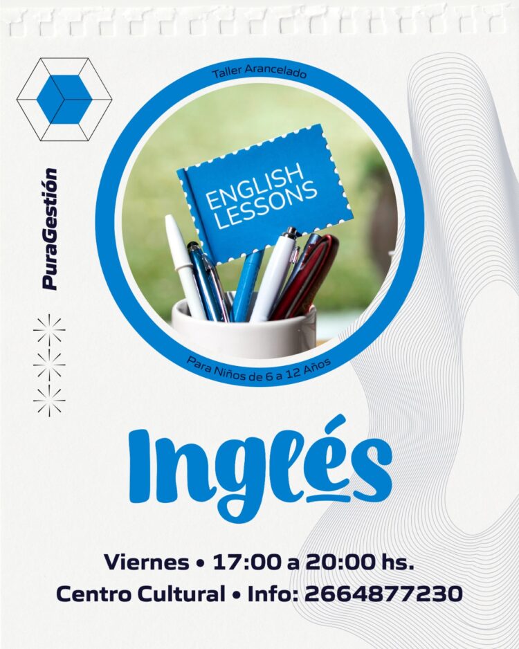 Talleres de matemáticas e ingles en el Centro Cultural