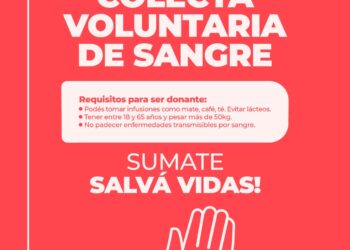 Nueva convocatoria para donar sangre en el Hospital Central ‘Dr. Ramón Carrillo’