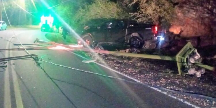 Potrero de los Funes: cuatro personas resultaron lesionadas tras un accidente en la ruta provincial 18; el conductor dio positivo en el alcotest