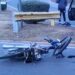 Un joven resultó herido tras un choque entre una moto y un auto