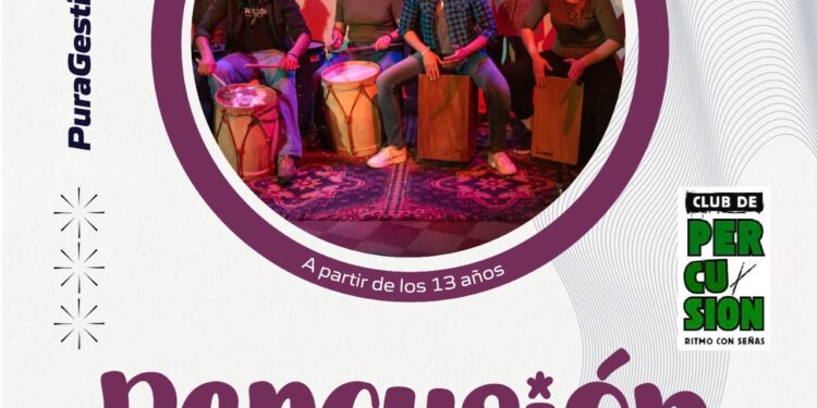 Nuevo taller de percusión en el Centro Cultural