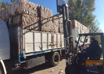 La planta de reciclaje de Donovan recuperó 40 mil kilos de vidrio, cartón y plástico