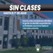 Se suspenden las clases este lunes por la tarde y durante toda la jornada del martes