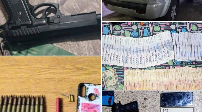 Cinco detenidos en allanamientos en San Luis y Juana Koskay por una causa de privación ilegítima de la libertad, lesiones y amenazas con arma de fuego.