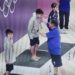 Bauti, talento en natación de Juana Koslay, brilló en el Sudamericano