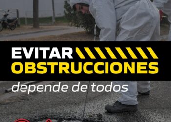 El municipio de Juana Koslay brindó una serie de consideraciones para cuidar el sistema de red de cloacas