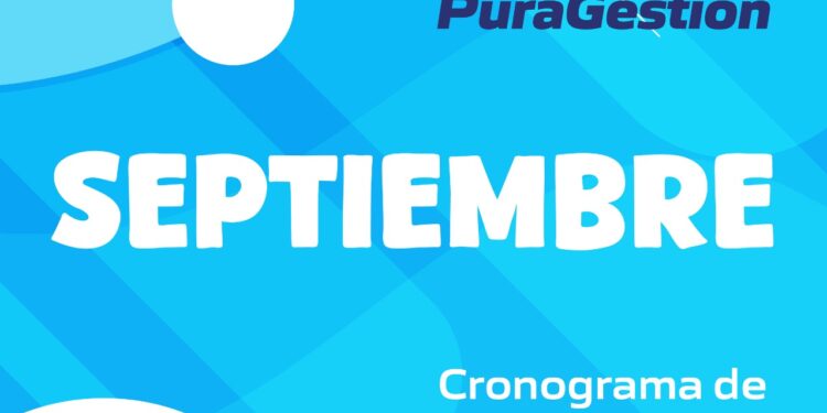 Cronograma de medición de agua potable