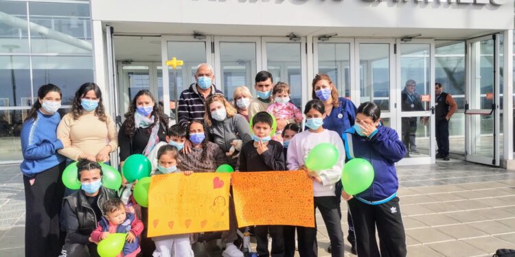 El Hospital Central festejó con una nueva paciente trasplantada que fue dada de alta