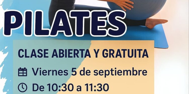 Clase abierta y gratuita de pilates