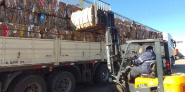 La planta de reciclado ‘La Metropolitana’ reinsertó 28 toneladas de cartón al circuito industrial