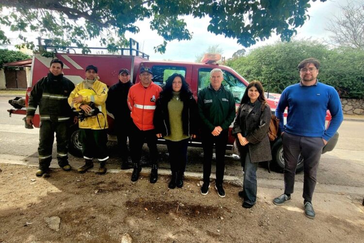 Estudiantes de Juana Koslay se capacitaron en incendios forestales
