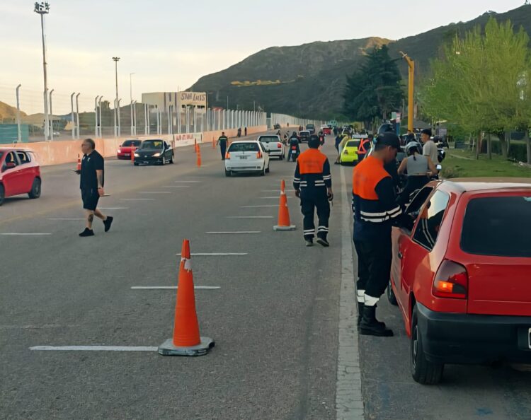 Realizaron operativos de seguridad vial en Potrero de los Funes, El Trapiche y Los Puquios