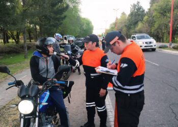Realizaron operativos de seguridad vial en Potrero de los Funes, El Trapiche y Los Puquios