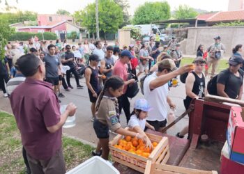 Gran participación en la 27ª Caminata Familiar Mariana en Juana Koslay