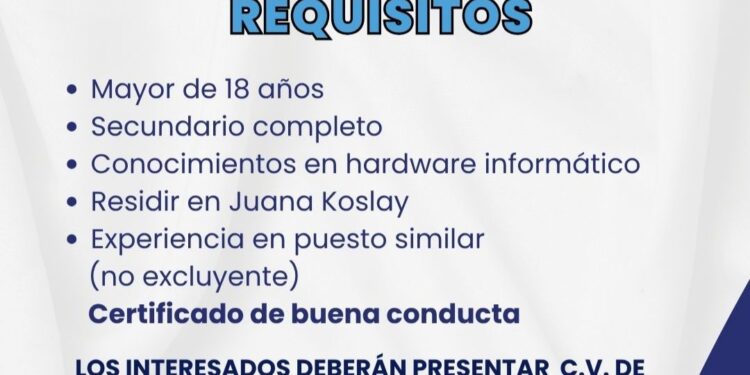 Convocatoria Laboral
