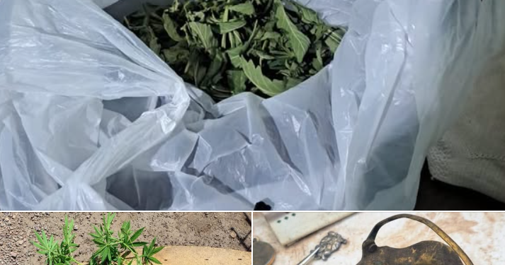 La Policía realizó un allanamiento por una causa de robo calificado y secuestró municiones y marihuana