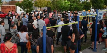 El Gobierno inauguró la red de gas natural en el barrio Malvinas Argentinas