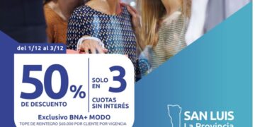 El Gobierno y el Banco Nación renuevan los descuentos del 50% en indumentaria