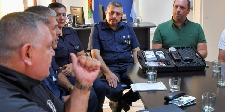 Reunión de trabajo con representantes de seguridad y Juzgado de Faltas