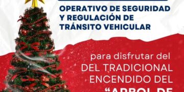 Cortes y desviaciones previstos por el evento del encendido del “Árbol de Tus Sueños”