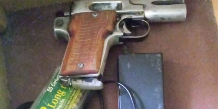 Tras distintos allanamientos en Juana Koslay y San Luis por una causa de hurto, la Policía secuestró un arma de fuego y distintos elementos de interés