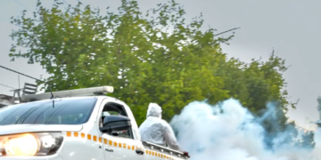 Juana Koslay refuerza la fumigación