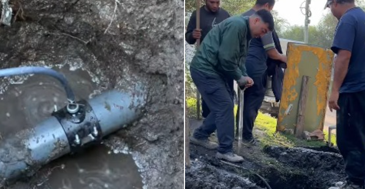 Realizaron trabajos de mantenimiento en B° Punta de Los Venados