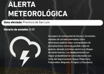 Renuevan alerta por tormentas