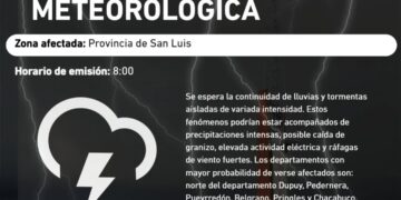Renuevan alerta por tormentas