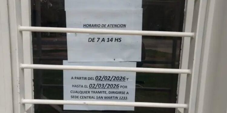 PAMI en Juana Koslay va para un mes cerrado y deriva todos los trámites a San Luis