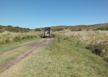 Vialidad Provincial intervino caminos en Dónovan, Juan W. Gez, entre otros.