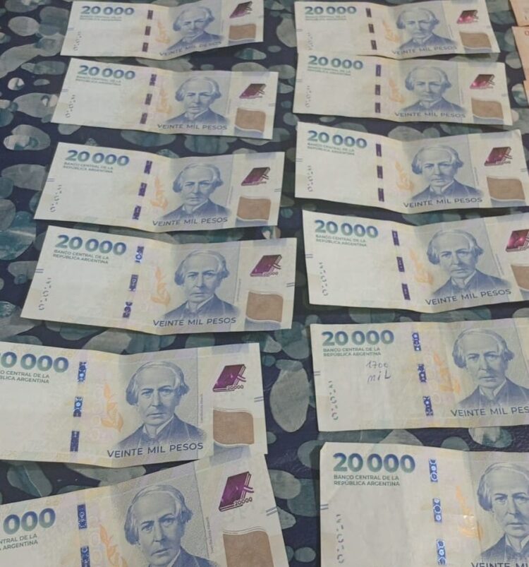 La Policía realizó allanamientos en Juana Koslay, La Punta y San Luis por una causa de estafa con dinero falso