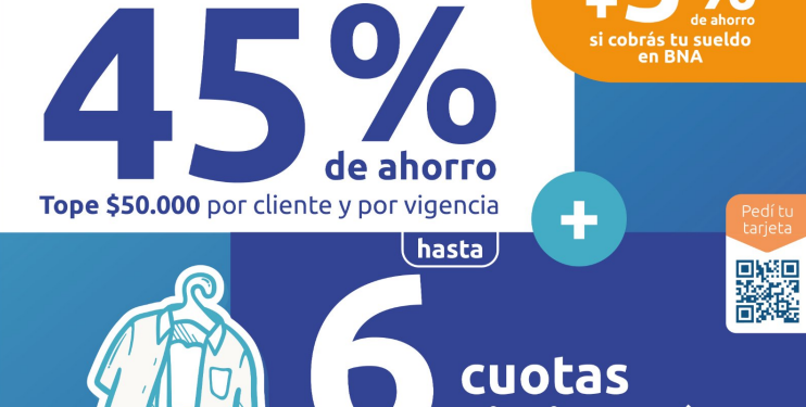 El programa de descuentos ‘Vuelta al Cole’ está vigente hasta el 06 de marzo. Mirá qué locales en Juana Koslay tienen la promoción.