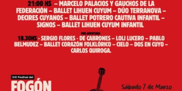 El XXI Festival del Fogón y el Lago ya está listo para hacer brillar a Potrero de los Funes