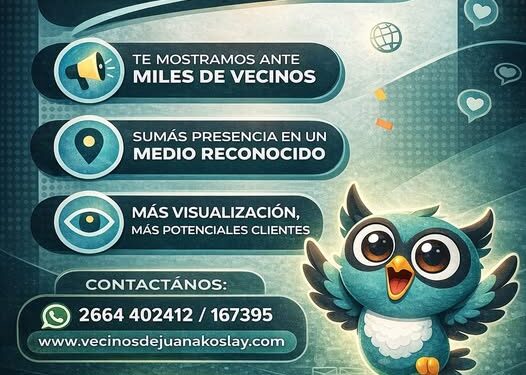 HACÉ CRECER TU NEGOCIO EN JUANA KOSLAY