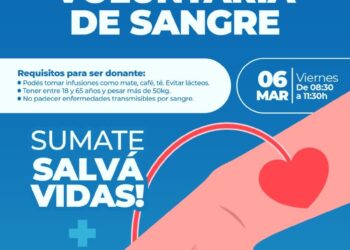 convocatoria a jornada de donación de sangre