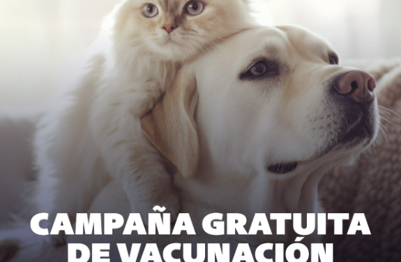 Jornada gratuita de vacunación antirrábica este sábado en el Centro Cultural