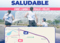Recorridos de la 3° Jornada Saludable del Hospital Carrillo